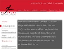 Tablet Screenshot of igsportgossau.ch